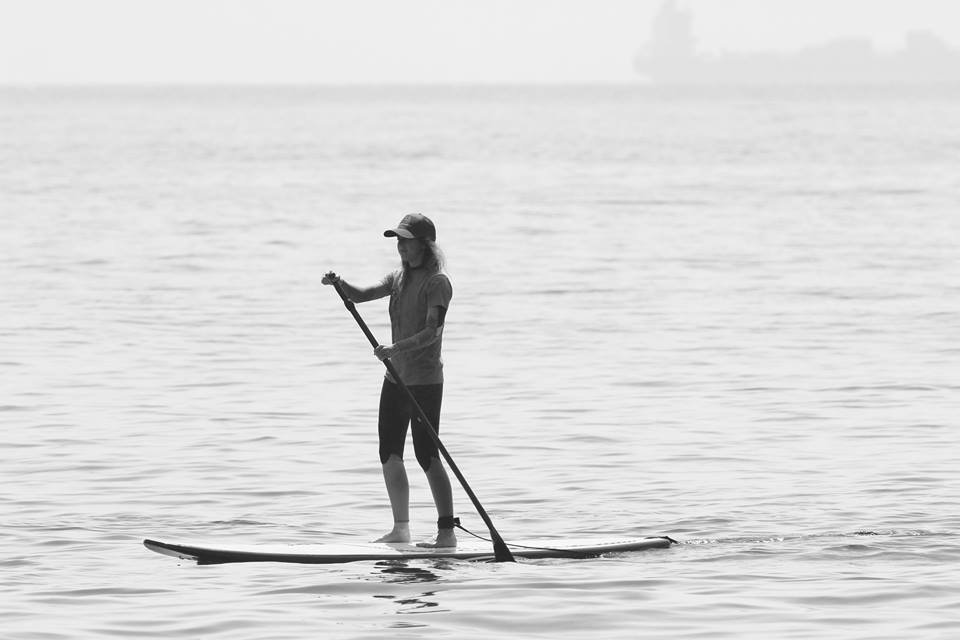Stand up paddle lesson